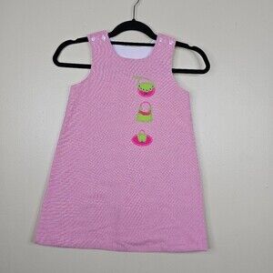 The baily boys gingham purse embroidered dress size 7